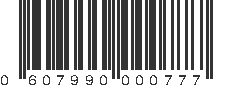 UPC 607990000777