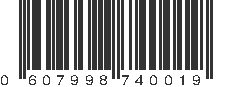 UPC 607998740019