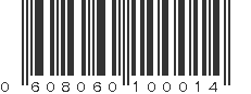 UPC 608060100014