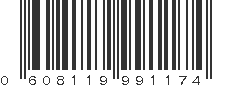 UPC 608119991174