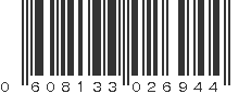 UPC 608133026944