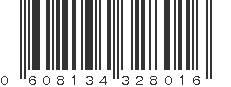 UPC 608134328016