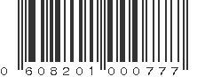 UPC 608201000777