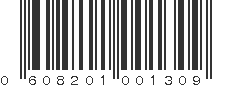 UPC 608201001309