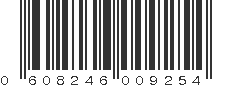 UPC 608246009254