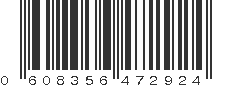 UPC 608356472924