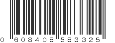 UPC 608408583325