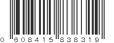 UPC 608415838319