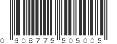 UPC 608775505005