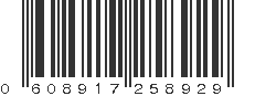 UPC 608917258929