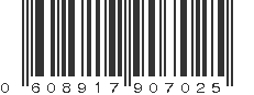 UPC 608917907025