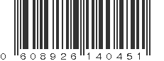 UPC 608926140451
