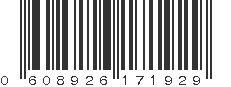 UPC 608926171929