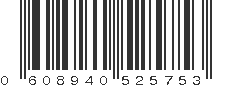 UPC 608940525753