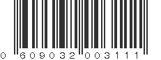 UPC 609032003111