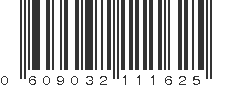 UPC 609032111625