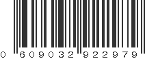 UPC 609032922979