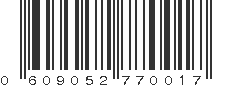 UPC 609052770017