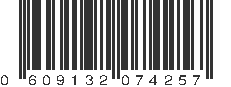 UPC 609132074257