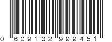 UPC 609132999451