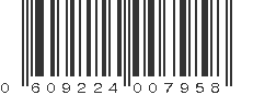 UPC 609224007958