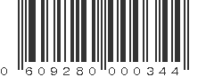 UPC 609280000344