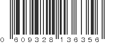 UPC 609328136356