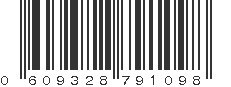 UPC 609328791098