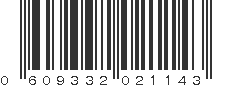 UPC 609332021143