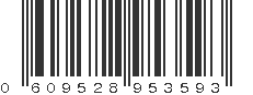 UPC 609528953593