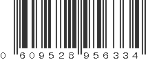 UPC 609528956334