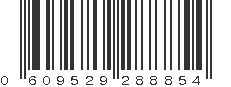 UPC 609529288854