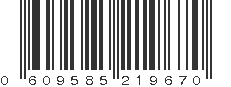 UPC 609585219670