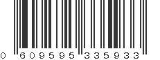 UPC 609595335933