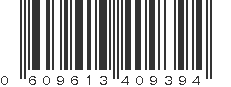 UPC 609613409394