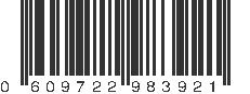 UPC 609722983921