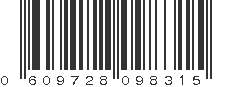 UPC 609728098315