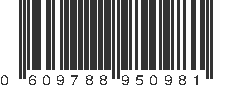 UPC 609788950981