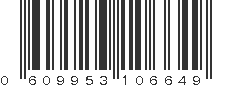 UPC 609953106649