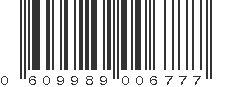 UPC 609989006777