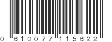 UPC 610077115622
