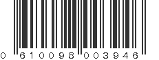 UPC 610098003946