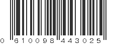 UPC 610098443025