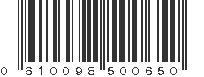 UPC 610098500650