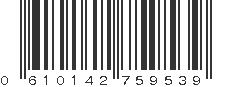 UPC 610142759539