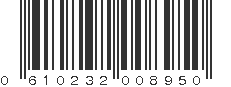 UPC 610232008950