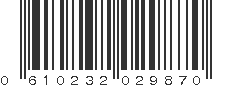 UPC 610232029870