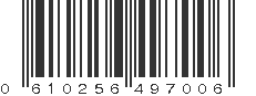 UPC 610256497006