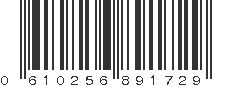 UPC 610256891729