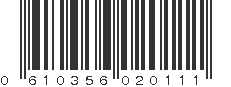 UPC 610356020111